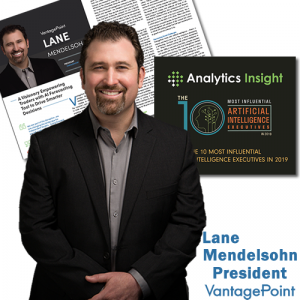 Vantagepoint President Lane Mendelsohn Named Top 10 Influential AI Execs