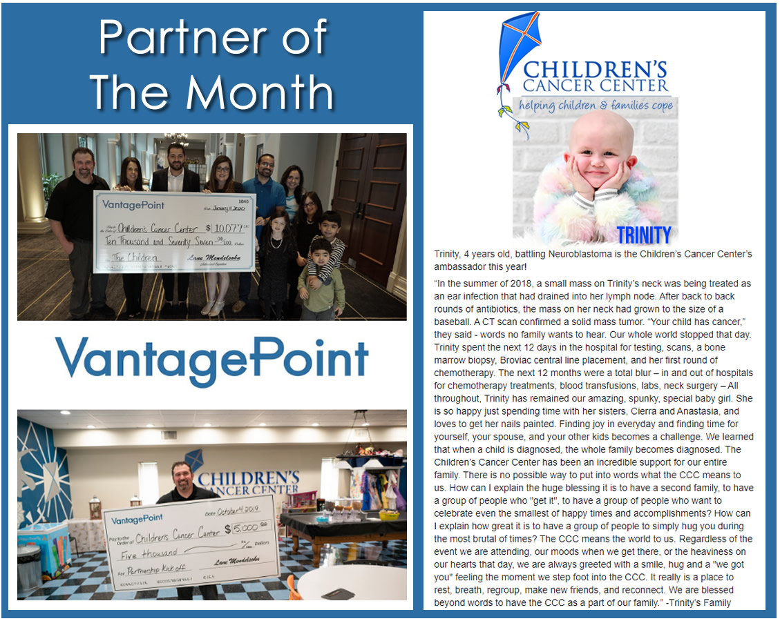 Vantagepoint is Partner of the Month