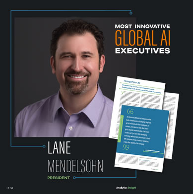 Lane Mendelsohn Named Most Innovative Global AI Exec