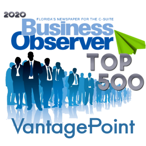 Vantagepoint AI Named To Top 500 Businesses in FL by Business Observer